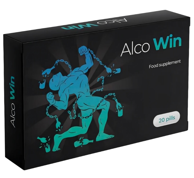 AlcoWin â€“ capsule impotriva alcoolului â€“ 20 cps