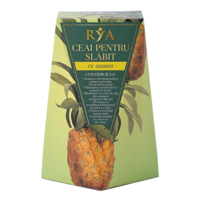 RYA Ananas - ceai pentru slabit cu ananas