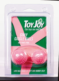 Bile Girly Giggle Love Balls Hot Pink