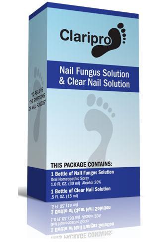 Claripro- Tratament pentru ciuperca unghiilor, sub forma de spray homeopat si solutie cu aplicare locala