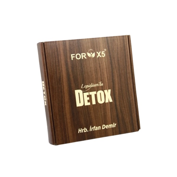 Lepidiumlu Detox for X5 - ceai de slabit, aroma de lamaie â€“ 30 plicuri