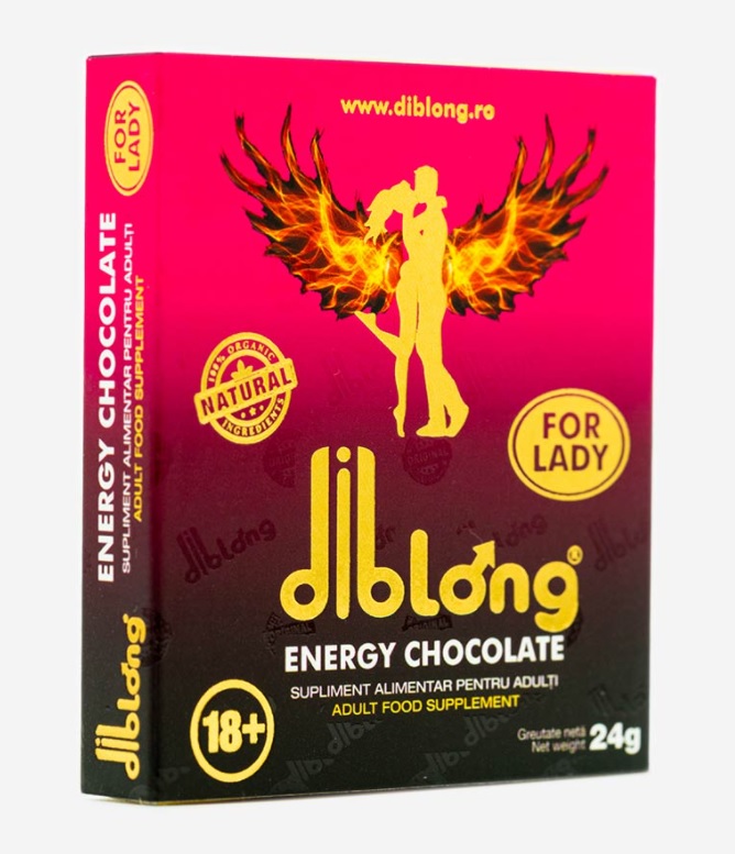 Diblong Energy Chocolate â€“ ciocolata afrodisiaca pentru femei â€“ 24g