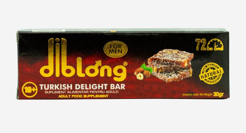 Diblong Turkish Delight Bar â€“ baton afrodisiac pentru barbati â€“ 30g