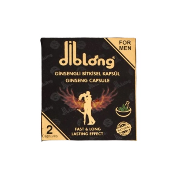 DIBLONG Capsule premium, pentru potenta, erectii, impotriva ejacularii - 2 cps