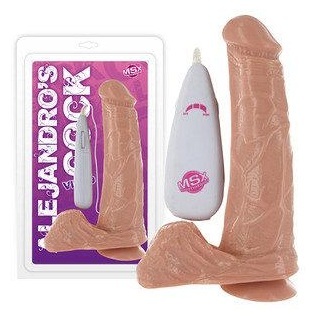 Dildo Alejandro\'s Cock Vibro pentru a va bucura de dimensiunile lui Alejandro, 22 cm