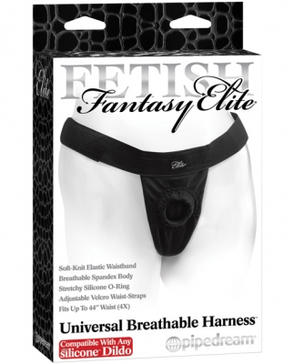 Fetish Fantasy Universal Breathable Harness, Bikini pentru atasarea de Dildo sau Vibrator