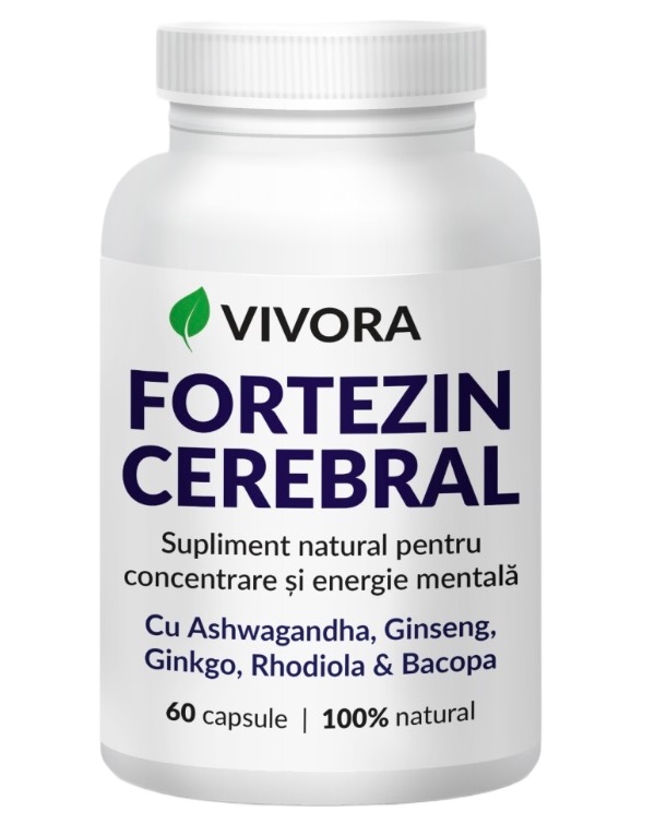 Fortezin Cerebral â€“ capsule impotriva stresului â€“ 60 cps
