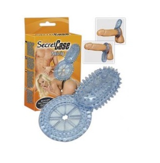 Inel pentru stimularea ambilor parteneri Cockring Secret Case