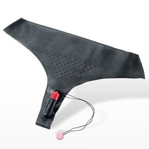 LATEX VIBRATING THONG