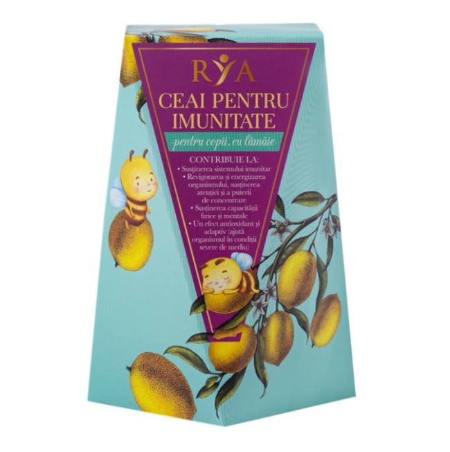 RYA Lamaie pentru copii - ceai pentru imunitate cu lamaie pentru copii