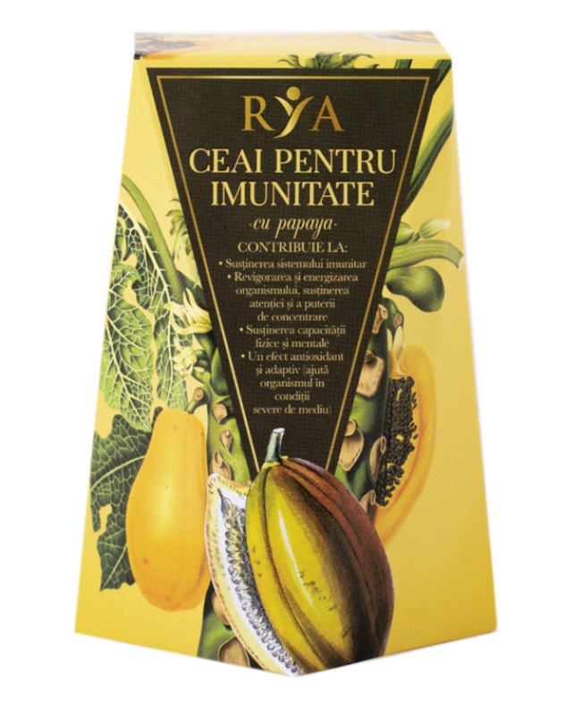 RYA Papaya - ceai pentru imunitate cu papaya
