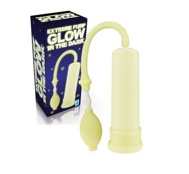 Pompa Extreme Pump Glow in the Dark pentru marirea penisului