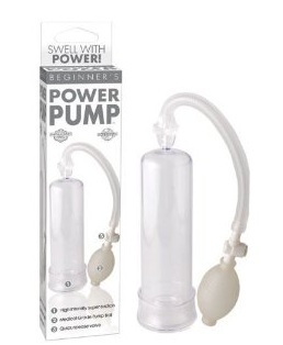 Pompa pentru marirea penisului Begginer\'s power pump clear