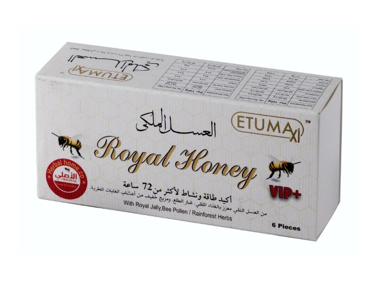 Etuma Royal Honey â€“ supliment alimentar cu miere afrodisiaca - 6 plicuri