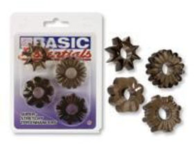 Set 4 Inele erectie BASIC ESSENTIALS