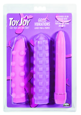 Set Vibrator Toy Joy Good Vibrations, 19 cm