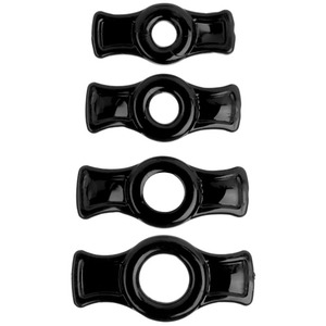Set inele TITANMEN COCK RING SET BLACK