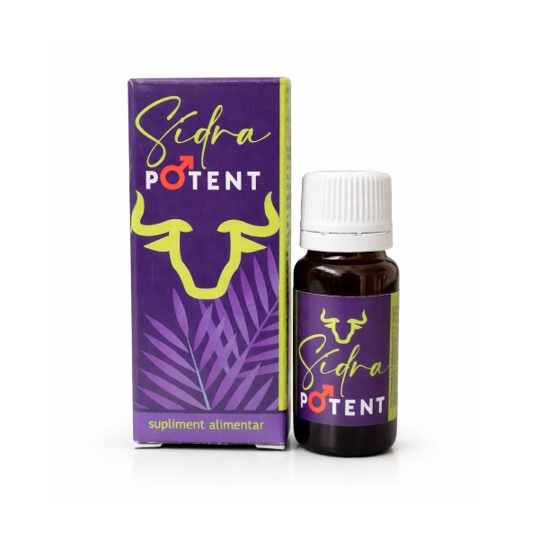 Sidra Potent - supliment pentru energie È™i vitalitate masculinÄƒ â€“ 10 ml