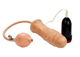 Supreme nature, vibrator si pompa pentru senzatii diferite, 18 cm