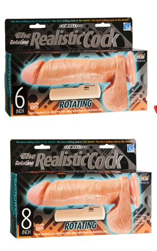 Vibrator Realistic Cock Doc Johnson 20 cm