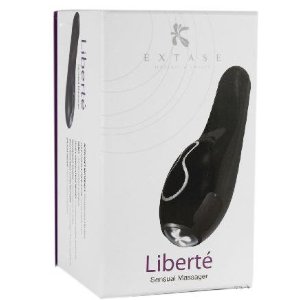 Vibrator de ultima generatie EXTASE LIBERTE, BLACK, 10 cm lungime