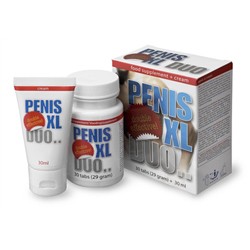 Penis XL Duo: Crema si Pastile pentru cresterea penisului si erectii de lunga durata