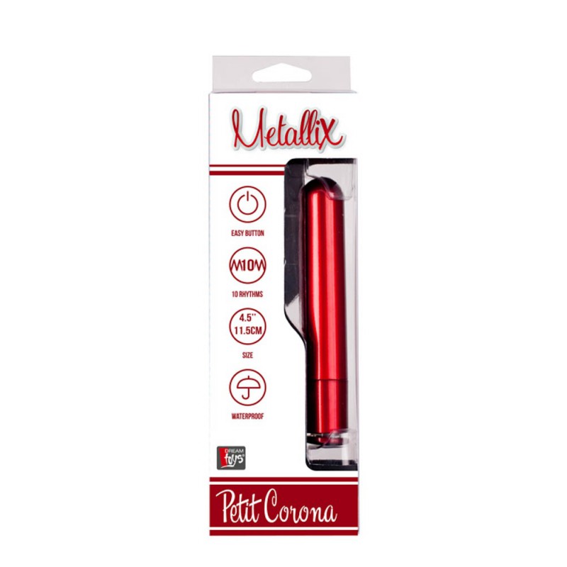 Vibratorul METALLIX PETIT CORONA SMOOTH