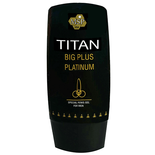 TITAN Big Plus â€“ gel pentru marirea penisului â€“ 50 ml