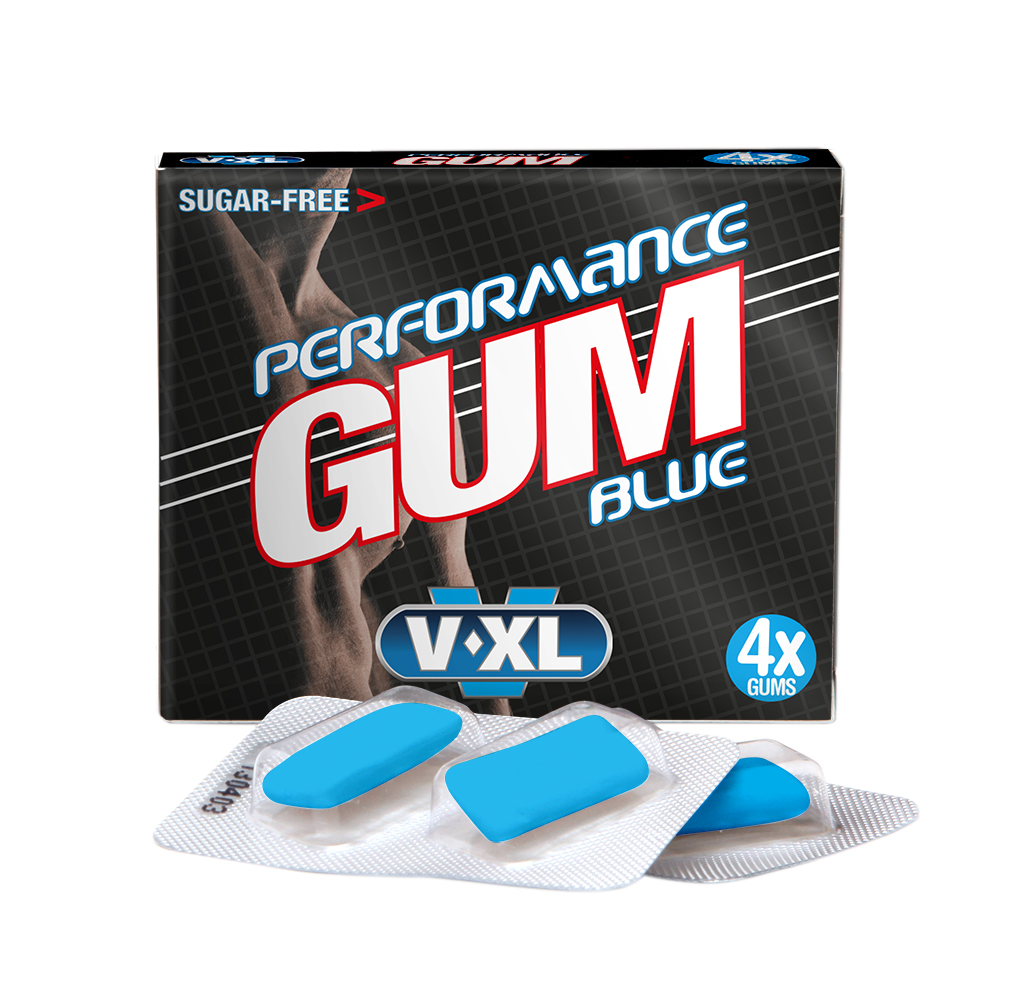 VXL-Gum Blue â€“ pentru potenta marita - 4 cps